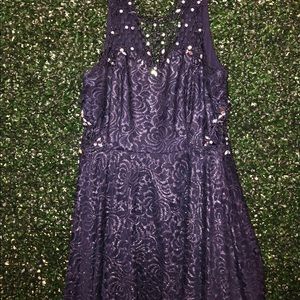 Navy Cocktail Dress